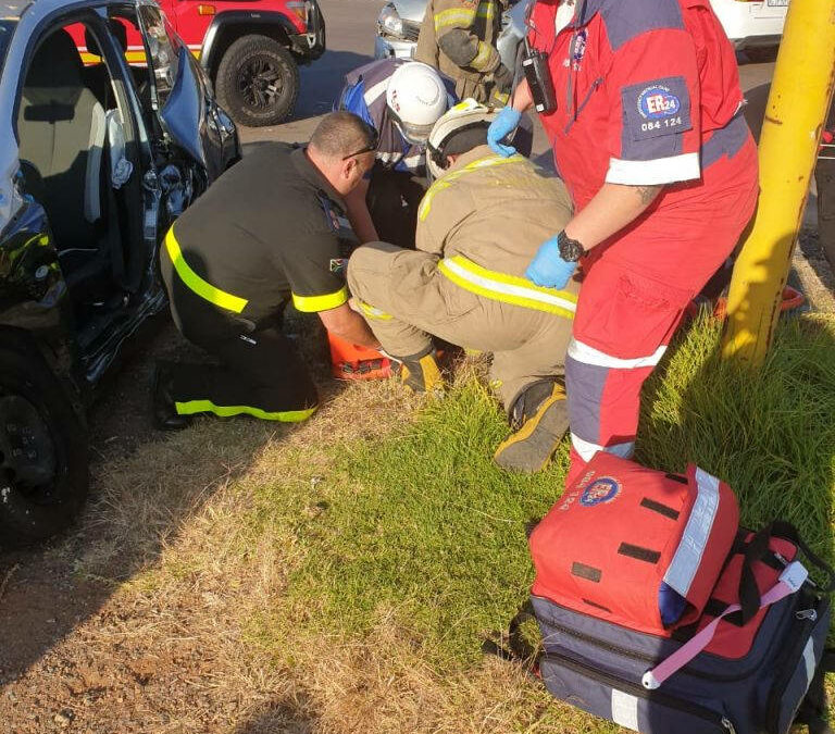MOTOR VEHICLE ACCIDENT ON DELMAS ROAD
